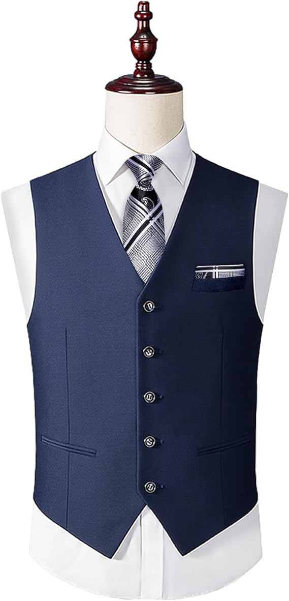 2PCS Set for Father and Son Tie Silk Mens and Boys Adjustable Necktie & Pocket Square Cufflinks Kids Pre-tied Necktie（Black and White）