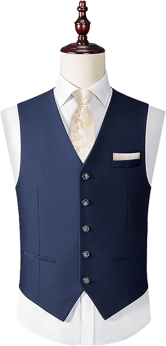 2PCS Set for Father and Son Tie Silk Mens and Boys Adjustable Necktie & Pocket Square Cufflinks Kids Pre-tied Necktie（Champagne Floral）